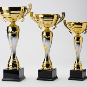 Copa Metálica Oro con Plata LXL2019/7