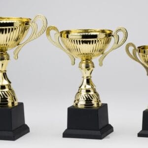 Copa Metálica Oro STL2019/19