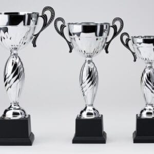 Copa Metálica Plata STL2019/12