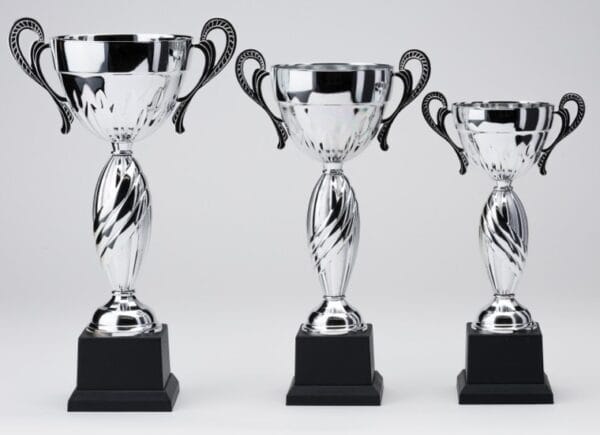Copa Metálica Plata STL2019/12