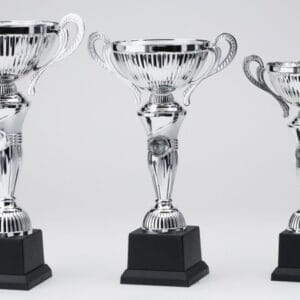 Copa Metálica Plata STL2019/5