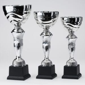 Copa Metálica Plata STL2019/8